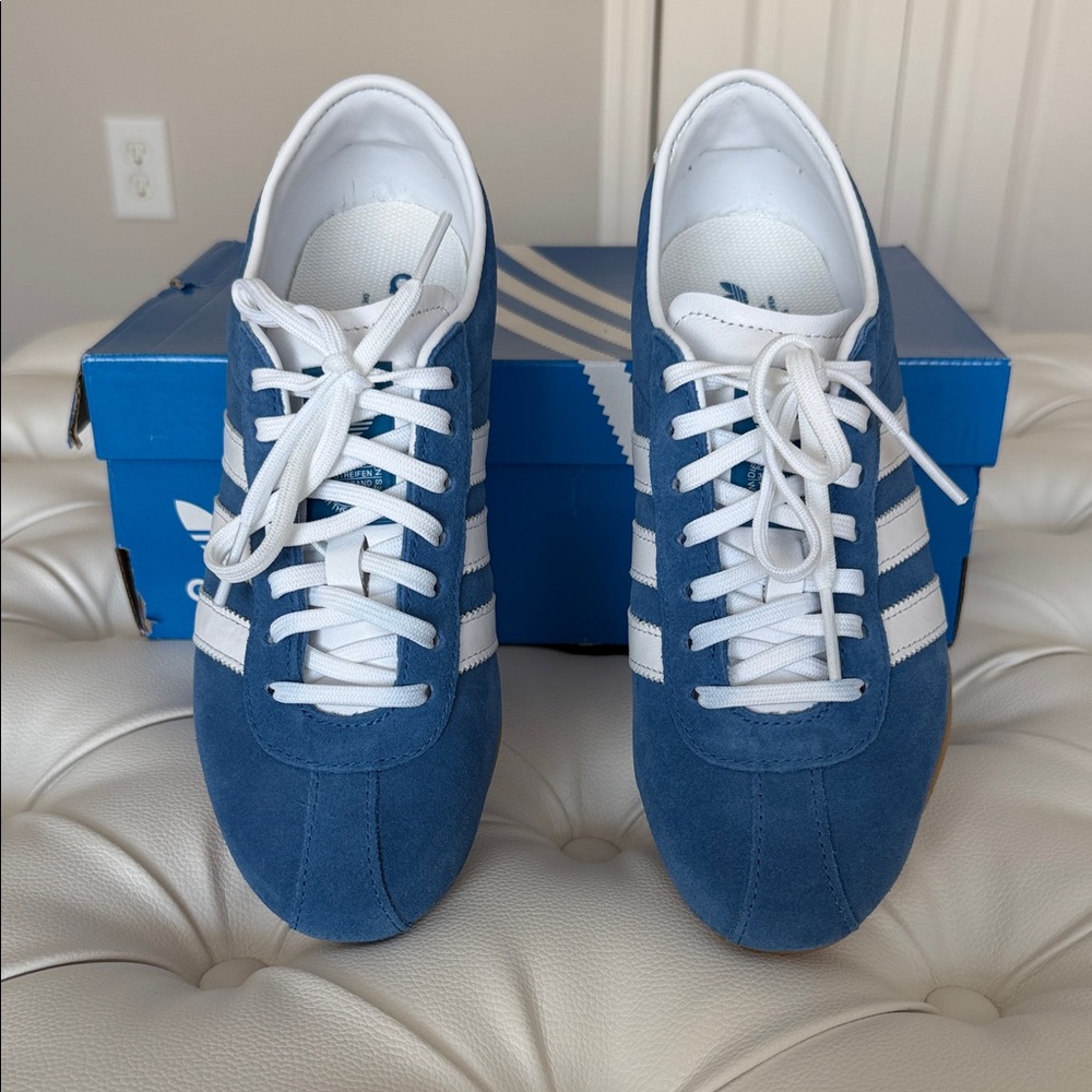Adidas Tokyo size US8 excellent condition with original box wear once